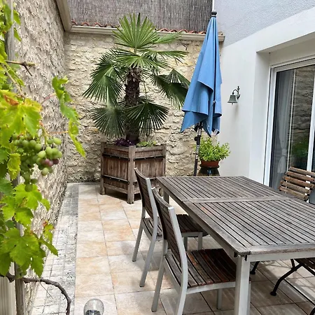 Apartment Charmant T2 2* Avec Patio, Centre-ville Et Plage A Pied, Fibre - Fr-1-539-45